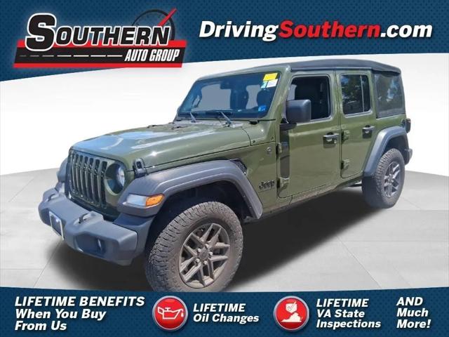 2024 Jeep Wrangler 4-Door Sport S 4x4 for sale in Virginia Beach, VA