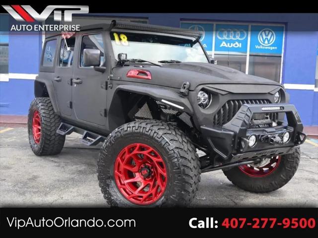 2018 Jeep Wrangler Unlimited Sahara for sale in Orlando, FL