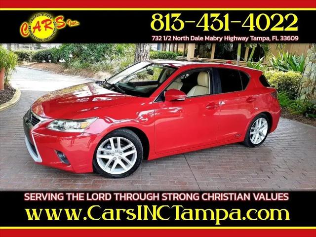 2015 Lexus CT 200h Premium for sale in Tampa, FL