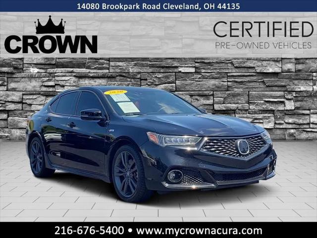 2020 Acura TLX A-SPEC w/Red Leather for sale in Cleveland, OH