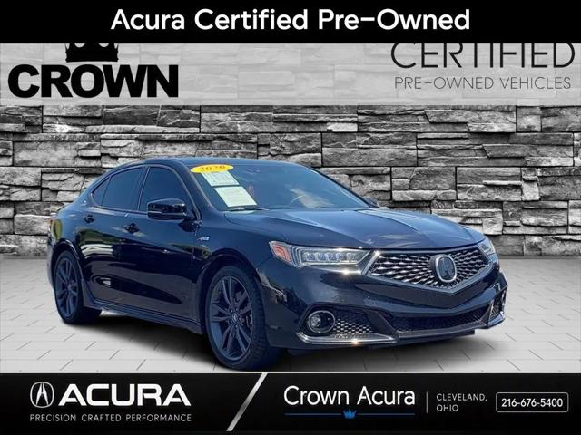 2020 Acura TLX A-SPEC w/Red Leather for sale in Cleveland, OH