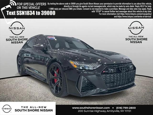 2024 Audi RS 6 Avant performance TFSI quattro Tiptronic for sale in Amityville, NY