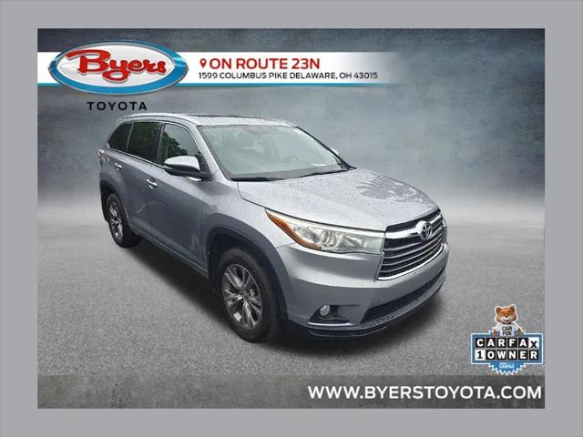 2015 Toyota Highlander for sale near Delaware, OH