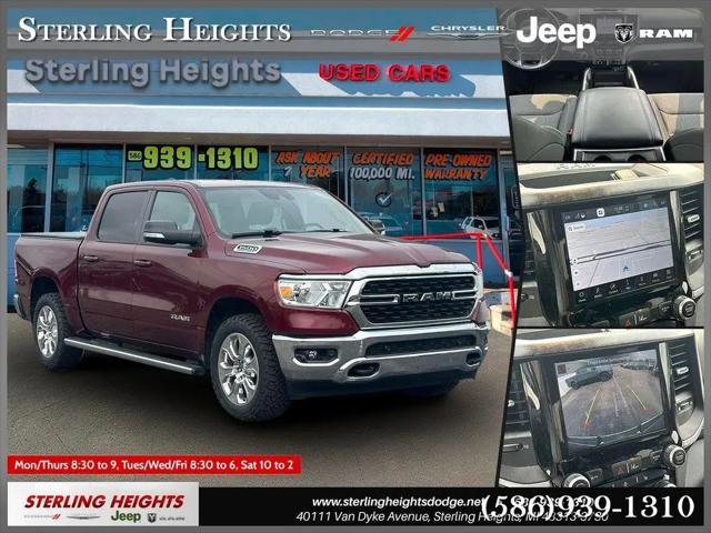 2022 Ram 1500 Big Horn Crew Cab 4x4 5'7" Box for sale in Sterling Heights, MI