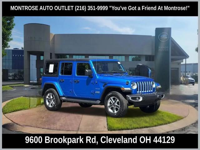 2022 Jeep Wrangler Unlimited Sahara 4x4 for sale in Cleveland, OH