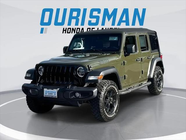 2022 Jeep Wrangler Unlimited Willys 4x4 for sale in Laurel, MD