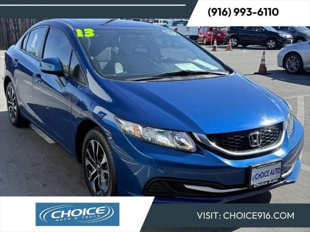 2013 Honda Civic EX for sale in Sacramento, CA