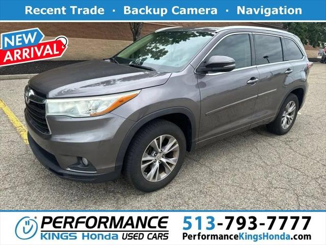 2015 Toyota Highlander XLE V6 for sale near Cincinnati, OH
