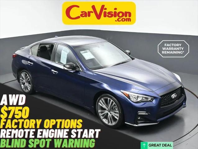 2023 INFINITI Q50 SENSORY AWD for sale in Maple Shade, NJ