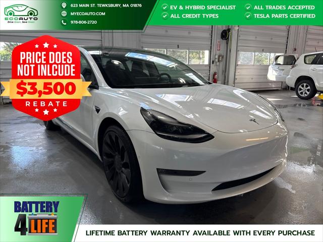 2022 Tesla Model 3 Performance Dual Motor All-Wheel Drive for sale in Tewksbury, MA