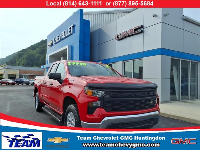 2022 Chevrolet Silverado 1500 4WD Double Cab Standard Bed WT for sale in Huntingdon, PA