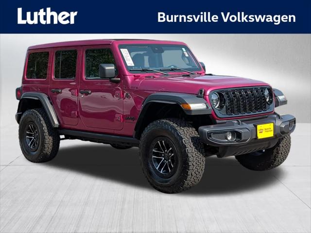 2024 Jeep Wrangler 4-Door Willys 4x4 for sale in Burnsville, MN