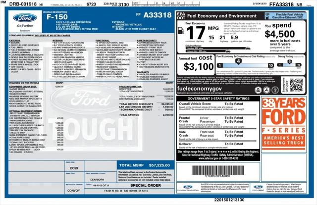 2015 Ford F-150 LARIAT 2015 Ford F-150 LARIAT