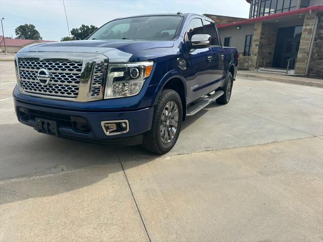 2017 Nissan Titan Platinum Reserve for sale in Stigler, OK