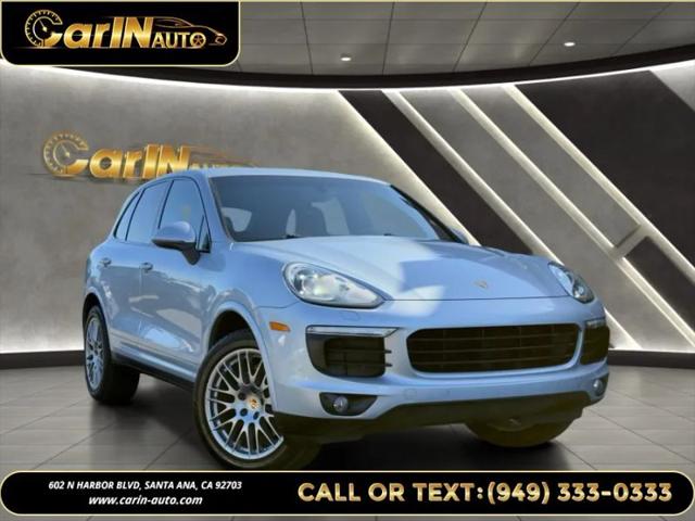 2017 Porsche Cayenne Platinum Edition