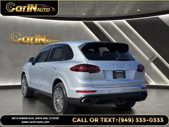 2017 Porsche Cayenne Platinum Edition