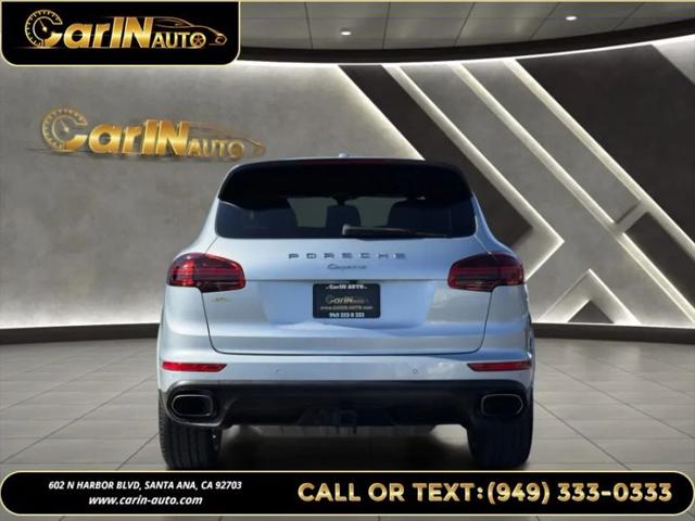 2017 Porsche Cayenne Platinum Edition