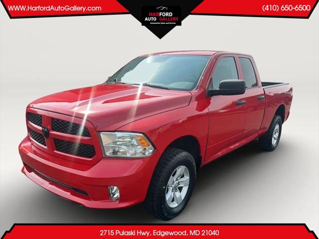 2018 Ram 1500 Express Quad Cab 4x4 64 Box for sale in Edgewood, MD