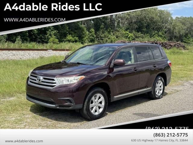 2013 Toyota Highlander Base V6 for sale in Haines City, FL