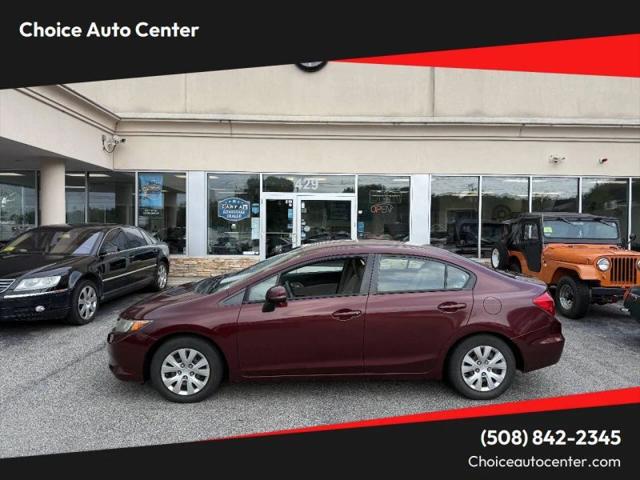 2012 Honda Civic LX for sale in Shrewsbury, MA