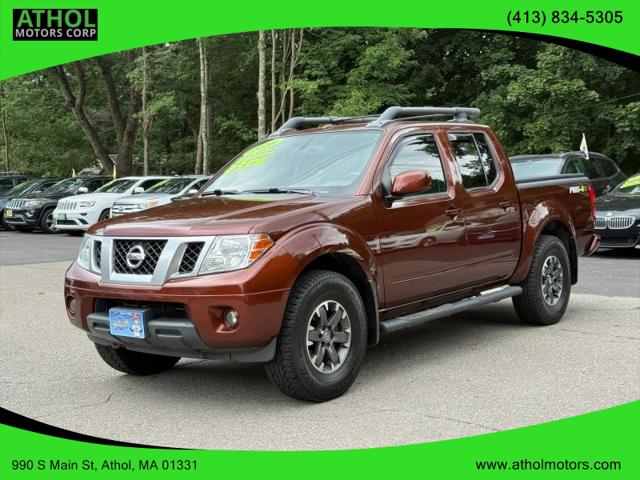 2016 Nissan Frontier PRO-4X for sale in Athol, MA