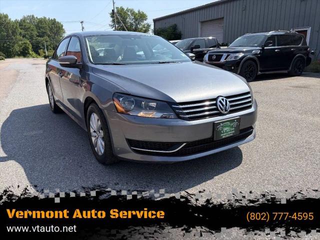 2015 Volkswagen Passat 1.8T Wolfsburg Edition for sale in South Burlington, VT