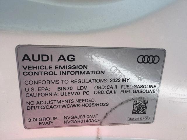 2022 Audi S4 Premium Plus TFSI quattro Tiptronic