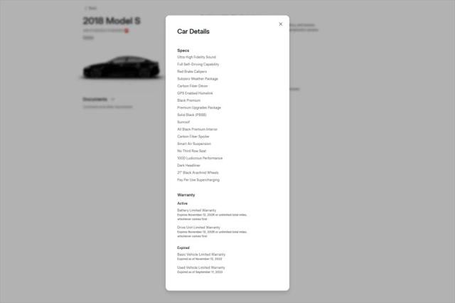 2018 Tesla Model S P100D
