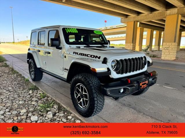 2025 Jeep Wrangler 4-Door Rubicon 4x4 for sale in Abilene, TX