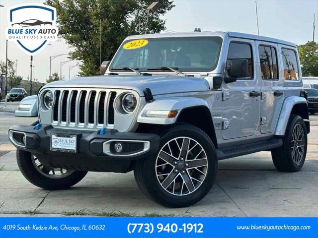 2023 Jeep Wrangler 4xe Sahara 4x4 for sale in Chicago, IL
