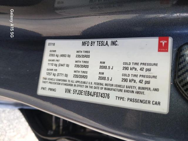 2018 Tesla Model 3 Long Range