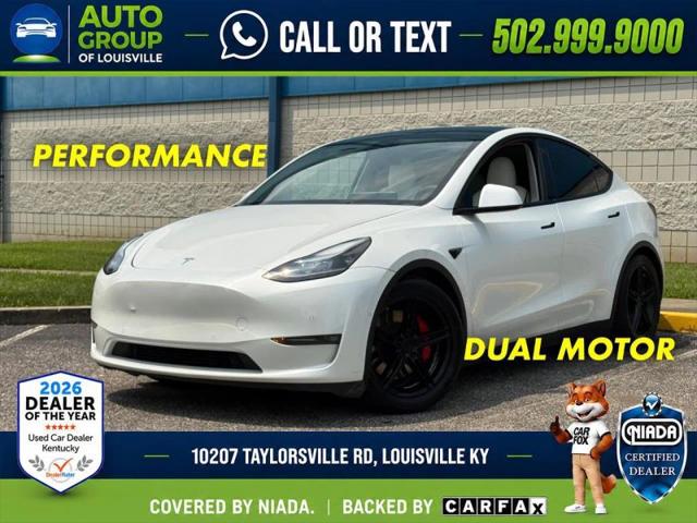 2022 Tesla Model Y Performance Dual Motor All-Wheel Drive for sale in Louisville, KY