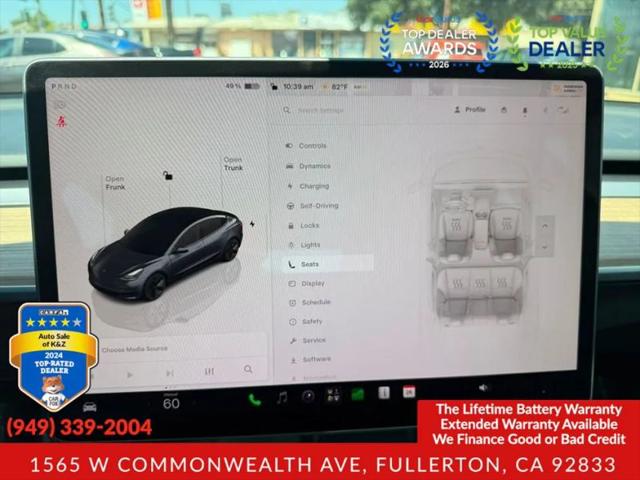 2023 Tesla Model 3 Rear-Wheel Drive