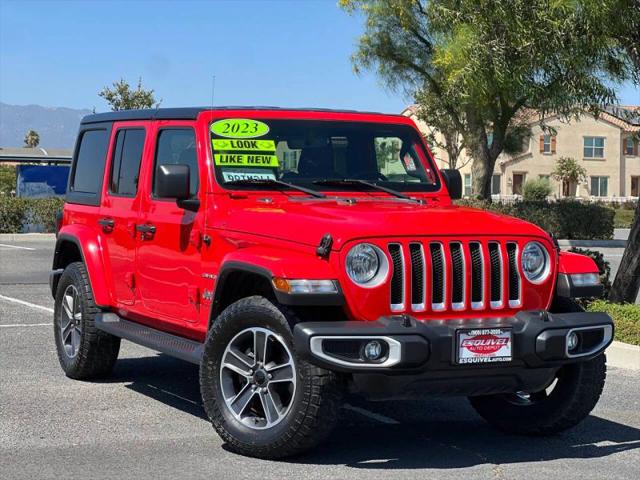 2023 Jeep Wrangler 4-Door Sahara 4x4 for sale in Rialto, CA