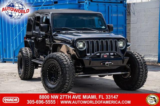 2018 Jeep Wrangler Unlimited Sahara 4x4 for sale in Miami, FL