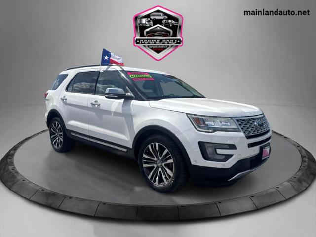 2017 Ford Explorer Platinum for sale in Houston, TX