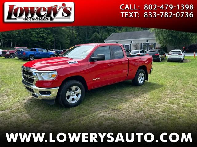 2022 Ram 1500 Big Horn Quad Cab 4x4 6'4" Box for sale in South Barre, VT