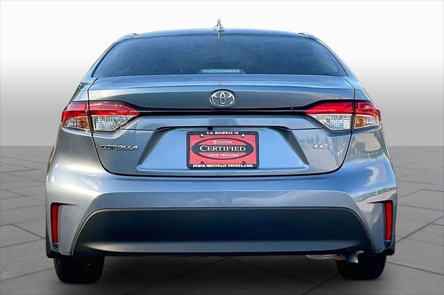 Certified Used 2025 Celestite Toyota LE image 38