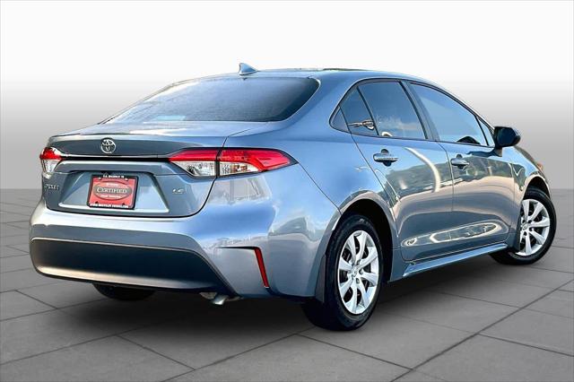 Certified Used 2025 Celestite Toyota LE image 46