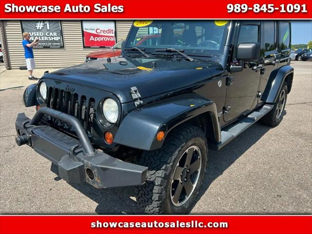 2012 Jeep Wrangler Unlimited Sahara for sale in Chesaning, MI