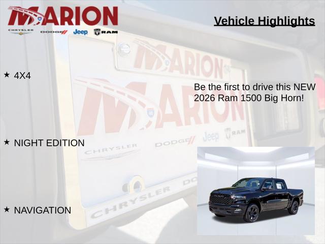 2026 Ram 1500 Big Horn Crew Cab 4x4 57 Box