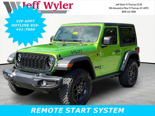 2026 Jeep Wrangler WRANGLER 2-DOOR WILLYS 2026 Jeep Wrangler WRANGLER 2-DOOR WILLYS