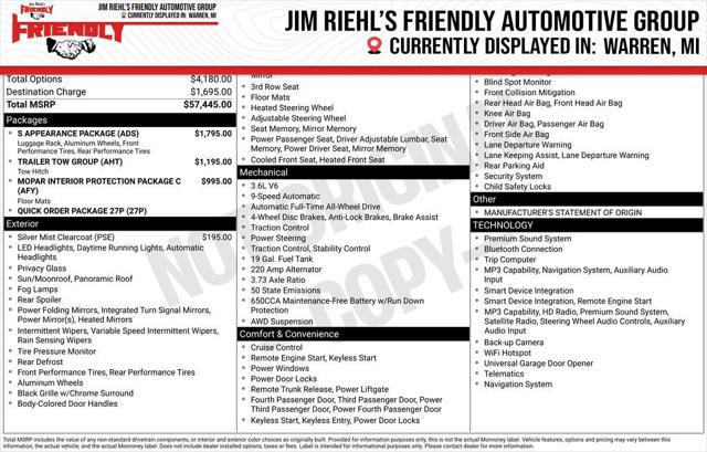 2024 Chrysler Pacifica Limited AWD for sale in Warren, MI
