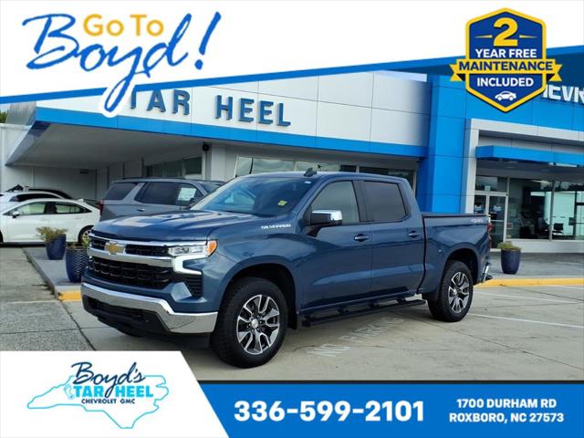 2024 Chevrolet Silverado 1500 4WD Crew Cab Short Bed LT with 2FL for sale in Roxboro, NC