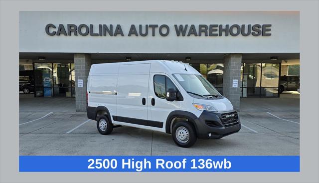 2025 Ram ProMaster 2500 Cargo Van Tradesman High Roof 136 WB w/Pass Seat for sale in Concord, NC