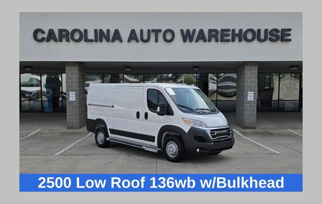2025 Ram ProMaster 2500 Cargo Van Tradesman Low Roof 136 WB w/Pass Seat for sale in Concord, NC