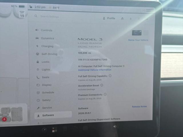 2021 Tesla Model 3 Long Range Dual Motor All-Wheel Drive