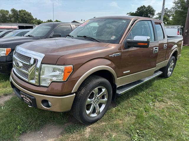 2012 Ford F-150 Lariat 4x4 4dr SuperCrew Styleside 5.5 ft. SB for sale in Des Moines, IA