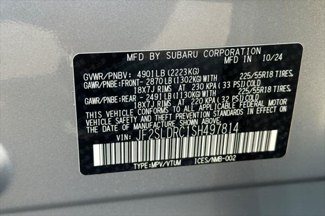 2025 Subaru Forester Limited