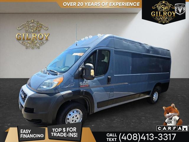 2021 Ram ProMaster Cargo Van High Roof 159" WB EXT for sale in Gilroy, CA